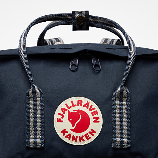 Mochilas Fjallraven Kanken Backpack Navy Long Stripes Footshop