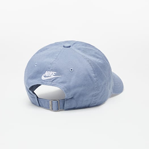 Caps Nike Sportswear Heritage86 Adjustable Hat Ashen Slate White Footshop