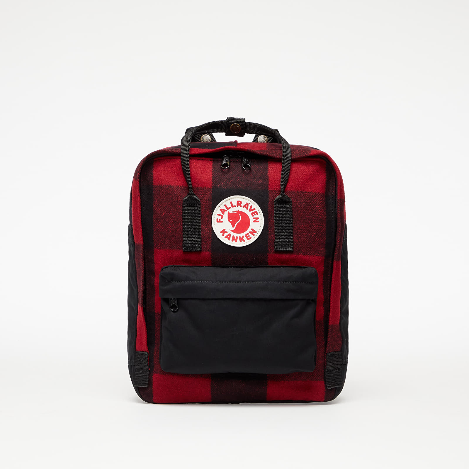 Backpacks Fjällräven Kånken Re-Wool Backpack Red/ Black