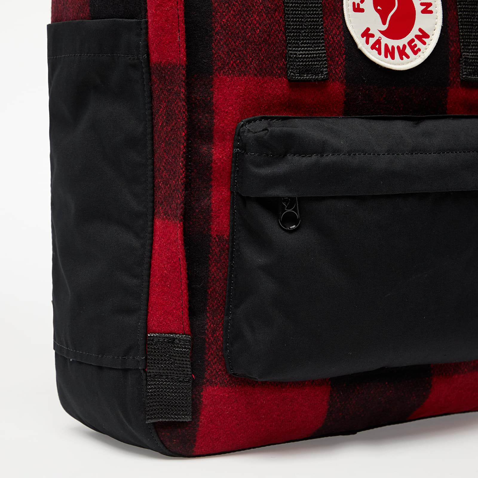 Backpacks Fjällräven Kånken Re-Wool Backpack Red/ Black