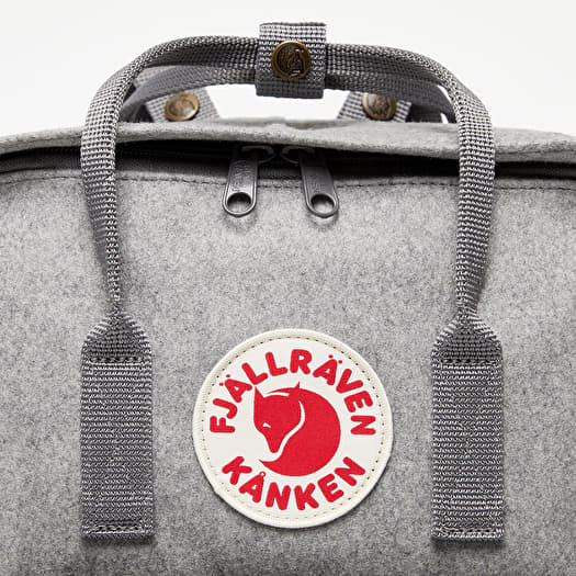 Fjällräven Kånken Re-Wool Backpack Granite Grey | Footshop display picture 3