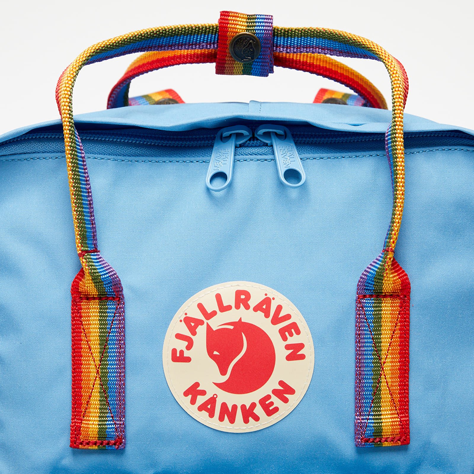 Backpacks Fjallraven Kanken Rainbow Air Blue Rainbow Pattern Footshop