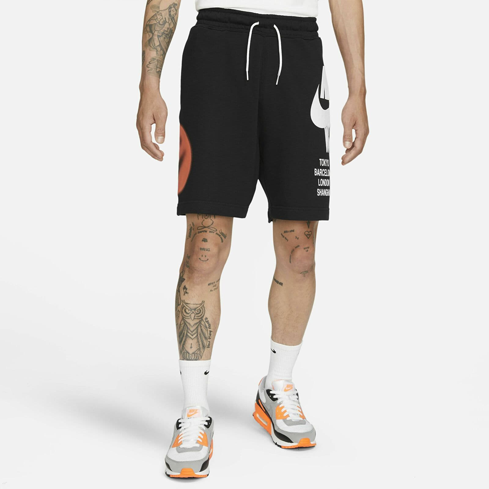 Shorts Nike Sportswear Ft Short Wtour Black Footshop