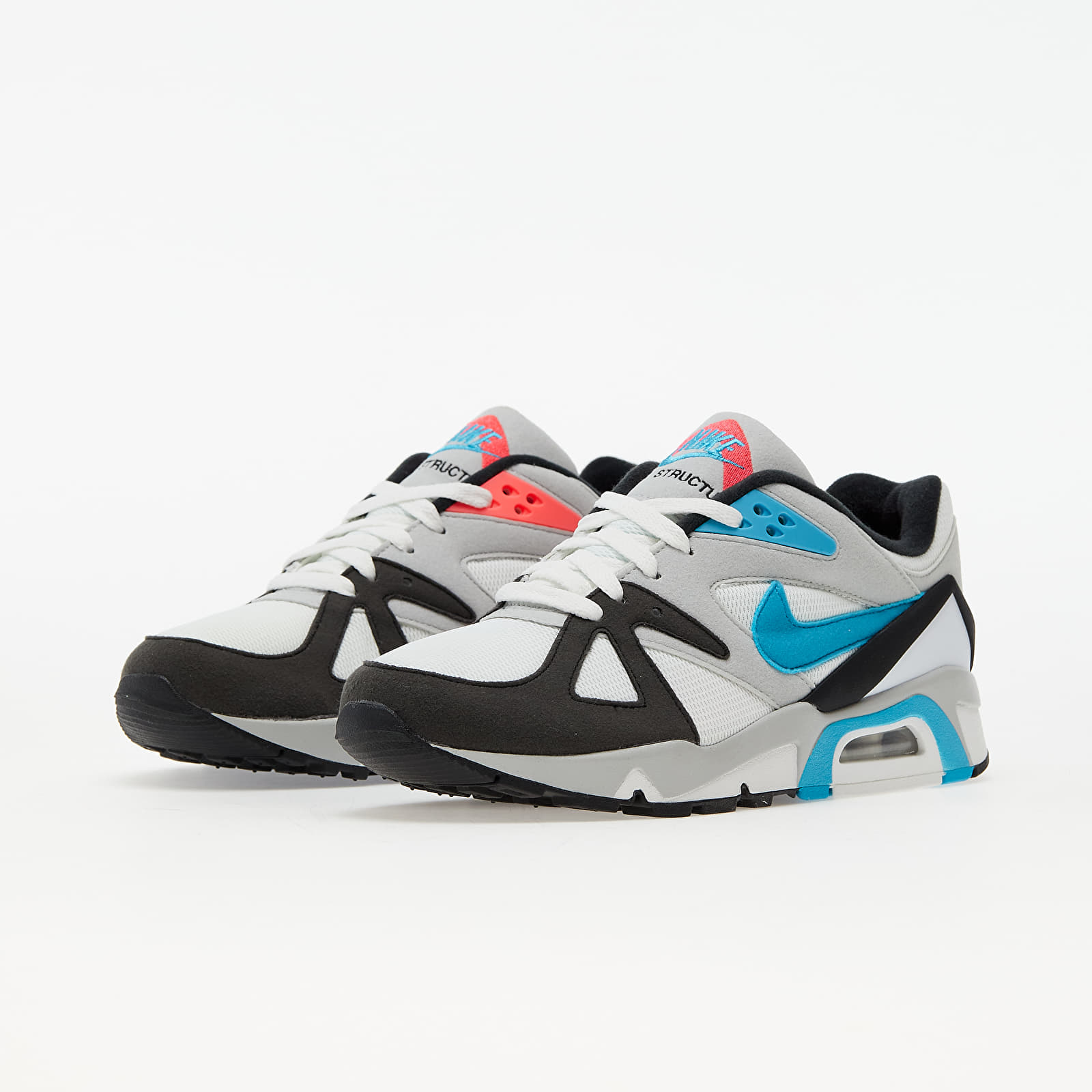Herren Sneaker und Schuhe Nike Air Structure OG Summit White/ Neo Teal-Black-Infrared