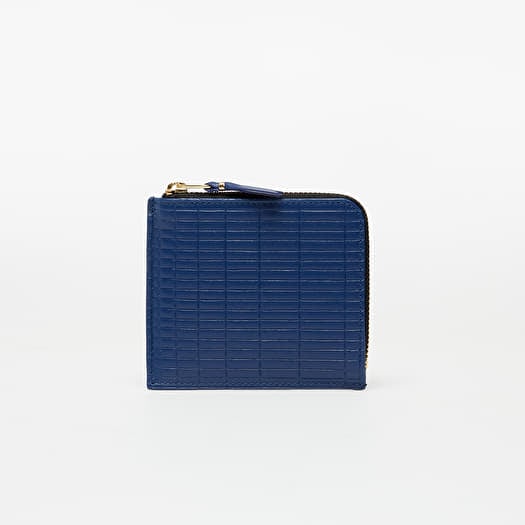 Portofel Comme des Garçons Brick Line Blue Wallet Blue