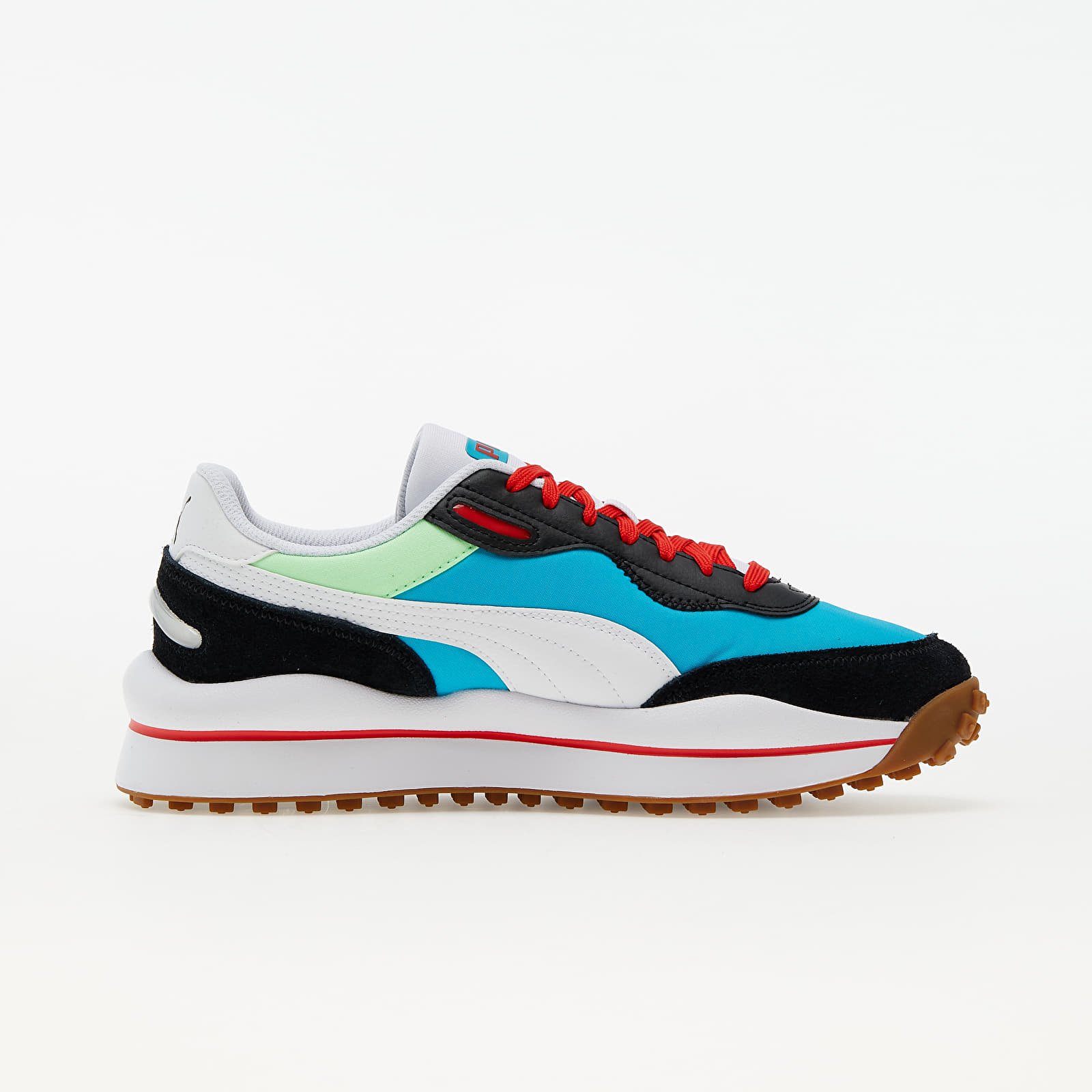 Férfi cipők Puma Style Rider Skies Scuba Blue-Puma White