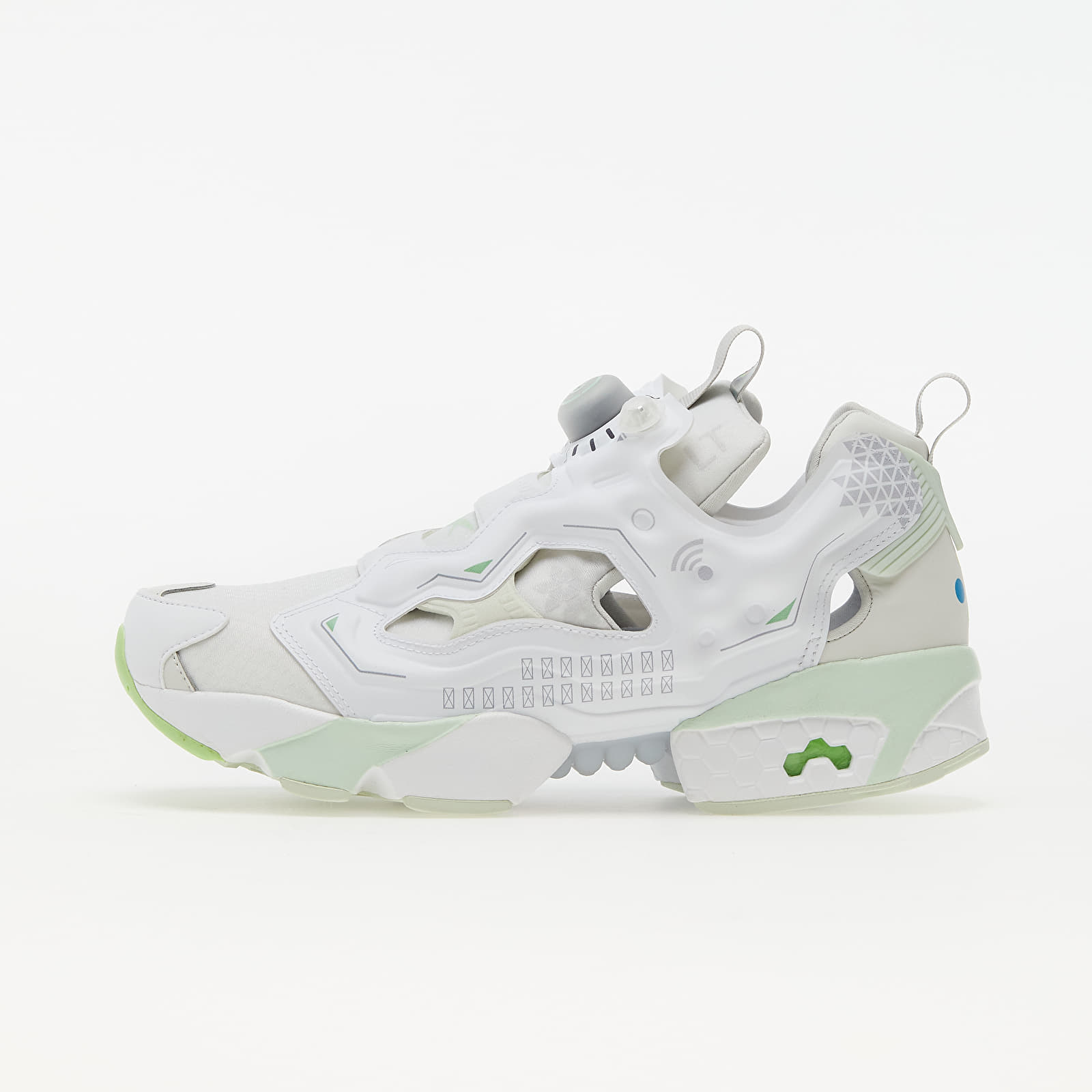 Herren Sneaker und Schuhe Reebok Instapump Fury OG White/ Morning Fog/ Aqua Dust