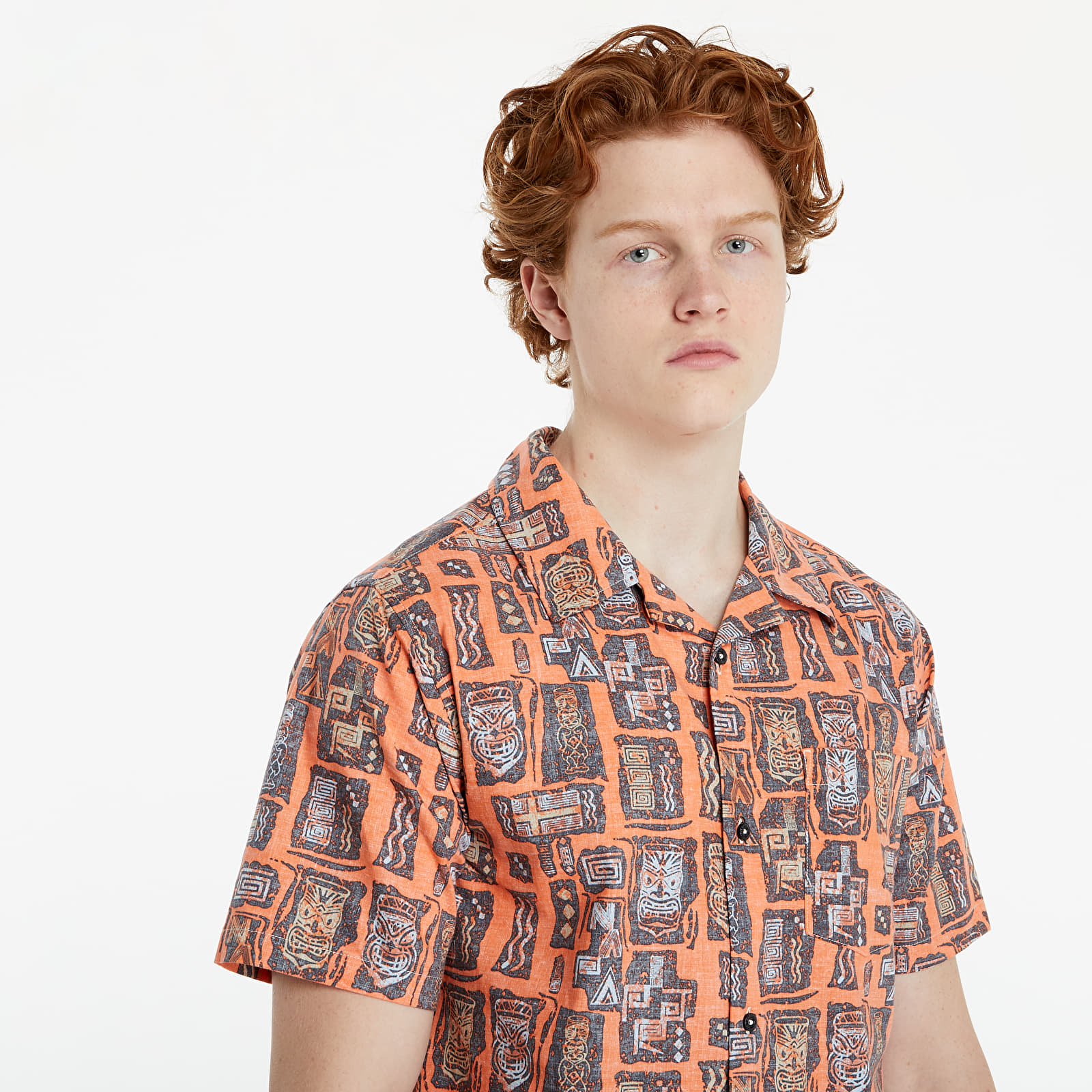 Shirts Napapijri G-Napali Shirt Orange Mask