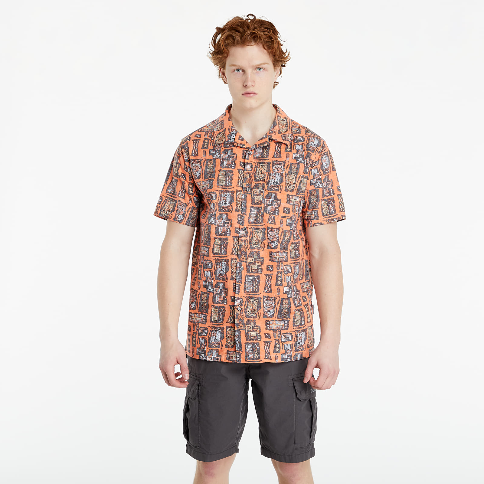 Shirts Napapijri G-Napali Shirt Orange Mask