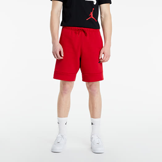 jordan jumpman fleece shorts red
