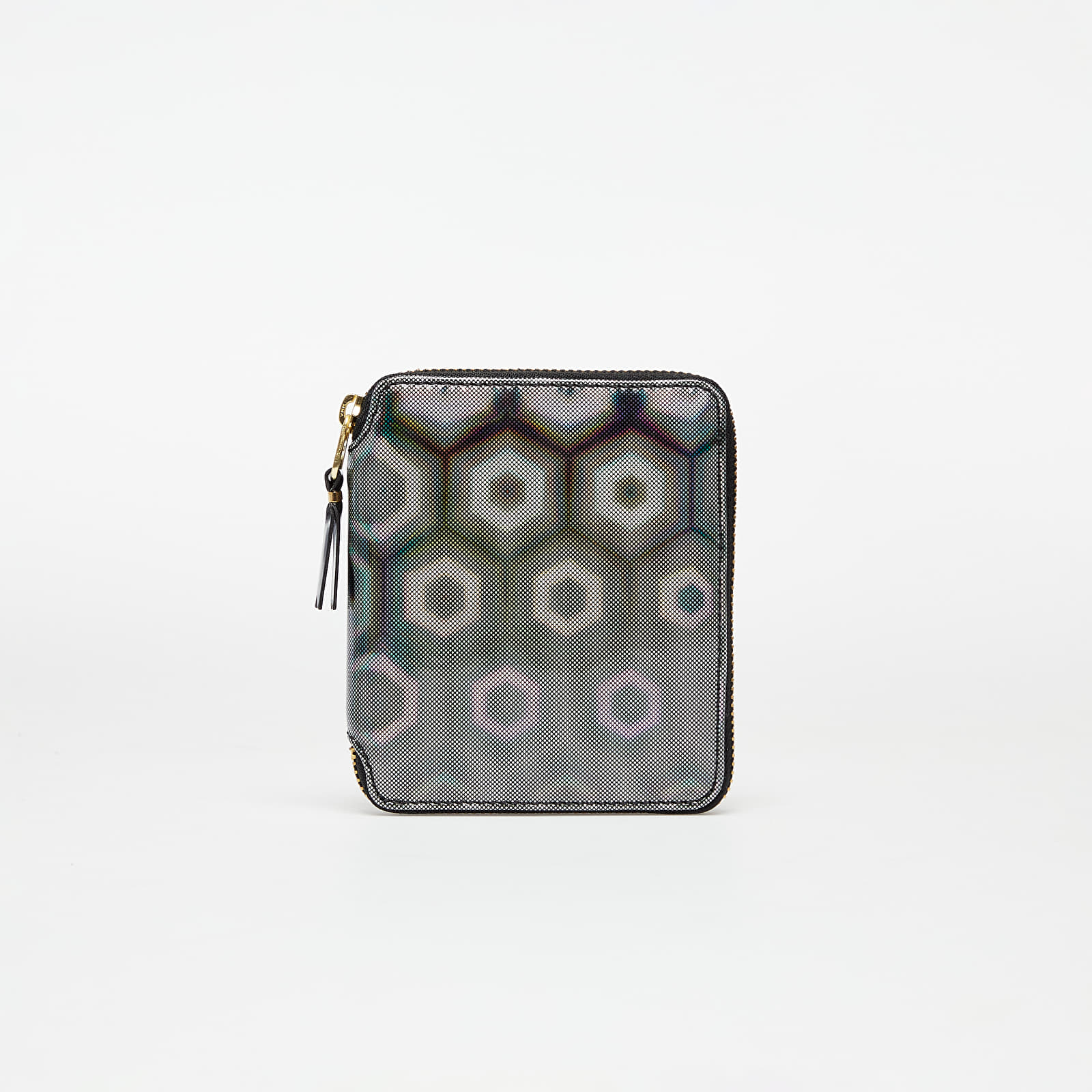 Portfele Comme des Garçons Black Rainbow Wallet Silver/ Black