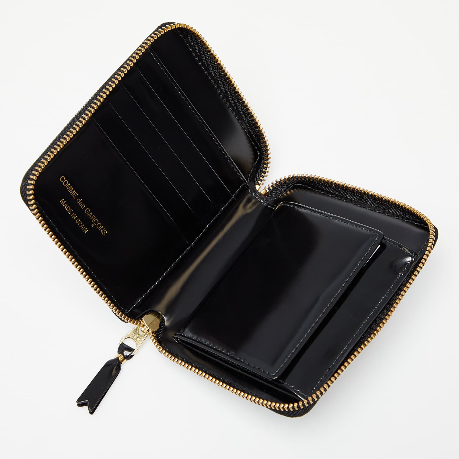 Portfele Comme des Garçons Black Rainbow Wallet Silver/ Black