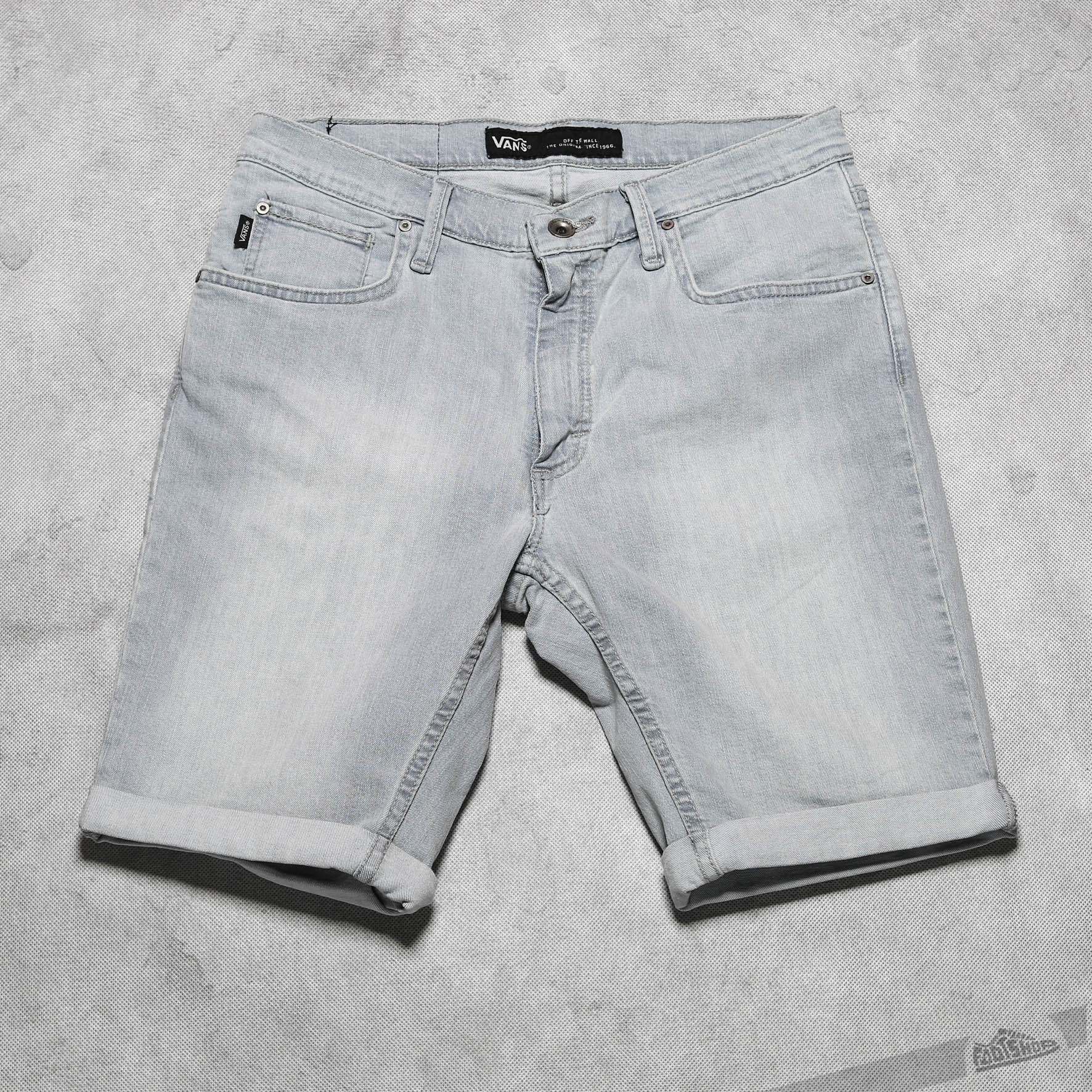 Pants and jeans Vans Hannon Denim Shorts Bleached Grey