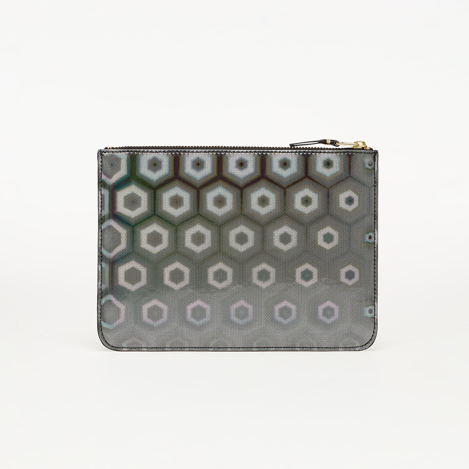 Portfele Comme des Garçons Black Rainbow Wallet Silver/Black