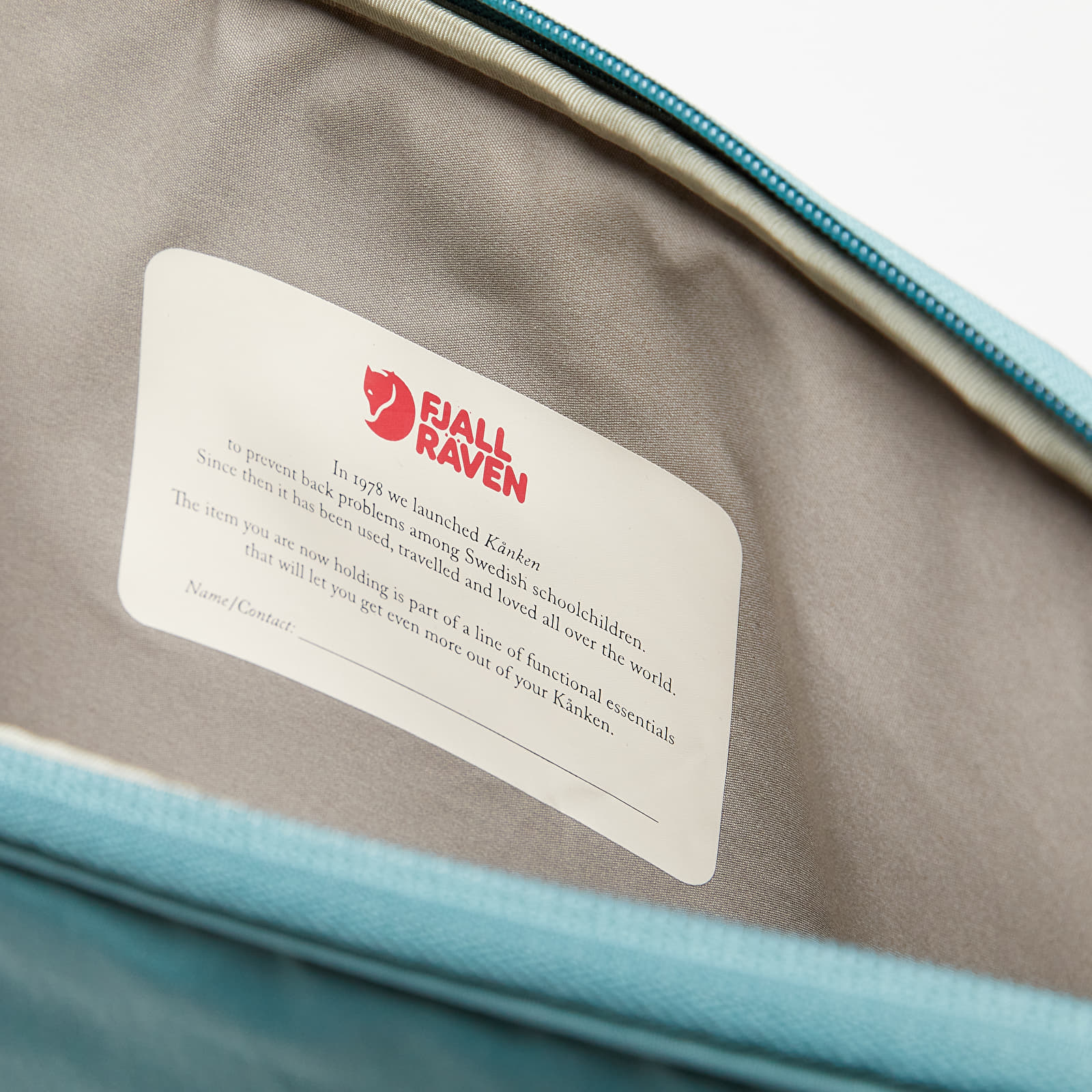 Beutel Fjällräven Kånken Laptop Case 15" Frost Green