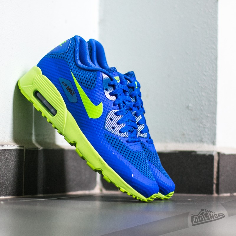 Dámské tenisky a boty Nike Air Max 90 BR (GS) Racer Blue/ Electric Green-Black