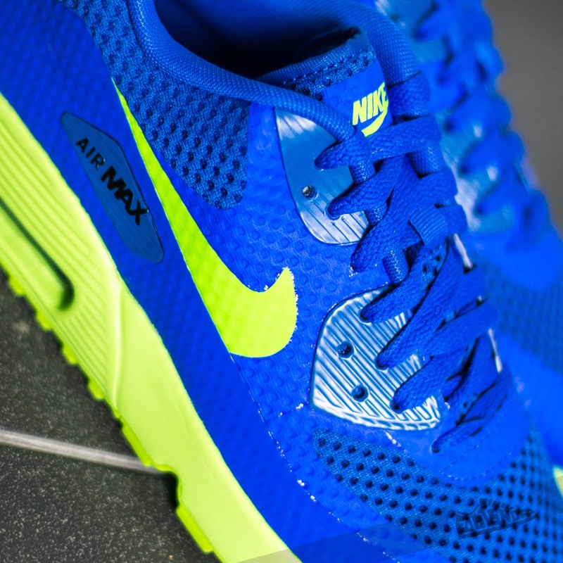 Dámské tenisky a boty Nike Air Max 90 BR (GS) Racer Blue/ Electric Green-Black