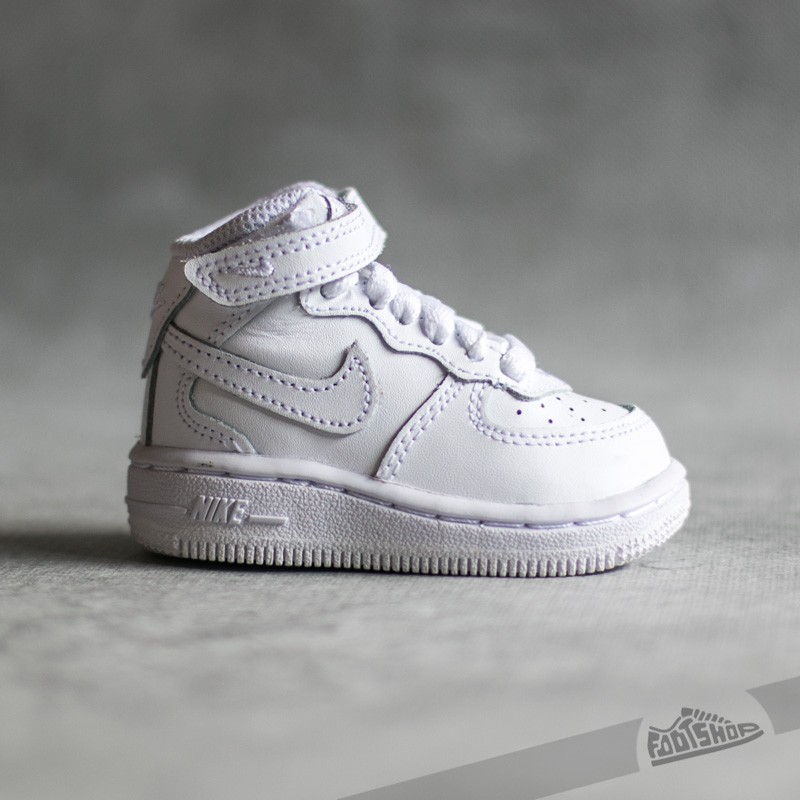 Kids' sneakers and shoes Nike Force 1 Mid (TD) White/ White-White
