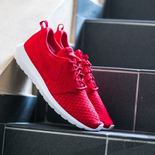 Zapatillas Hombre Nike Roshe NM Flyknit University Red University