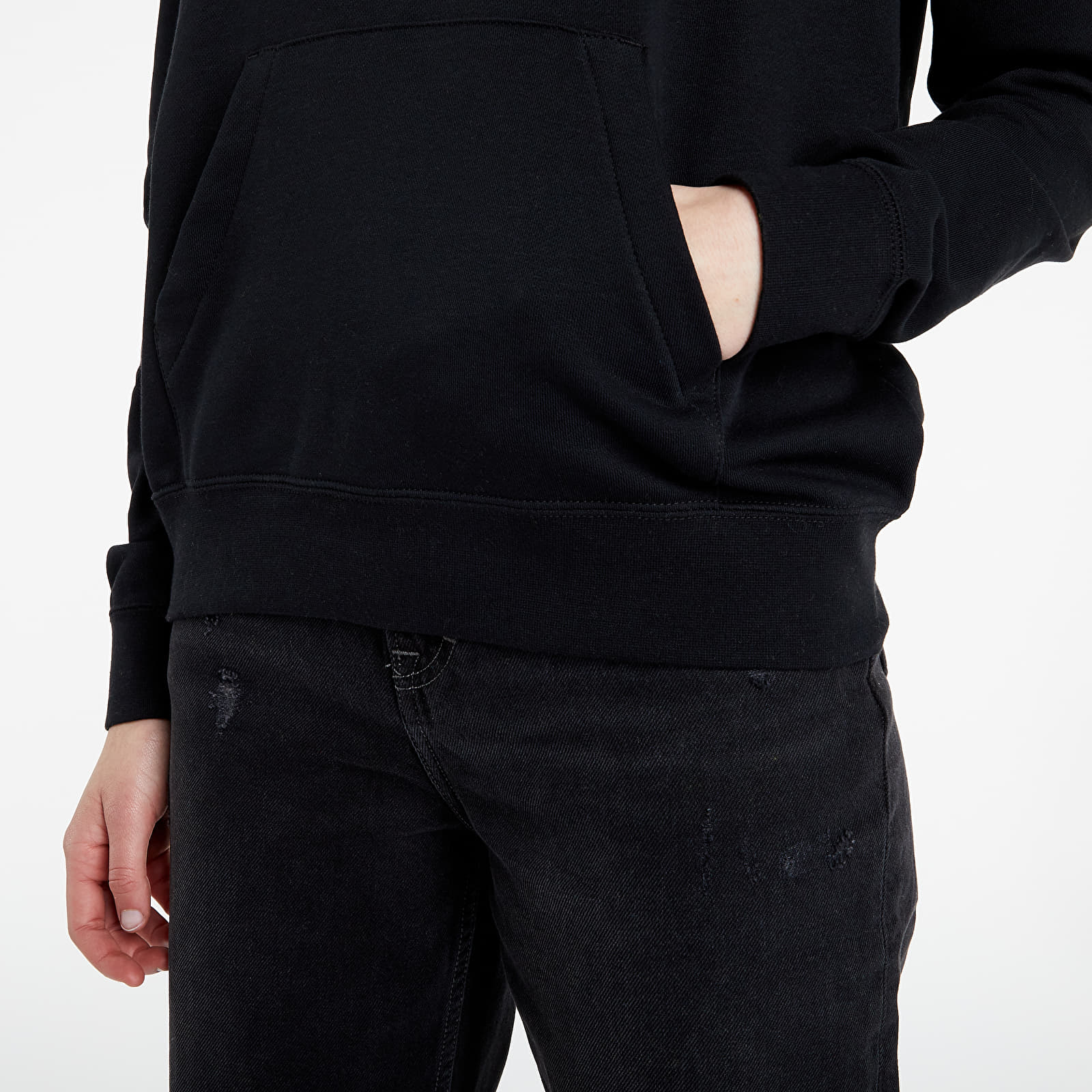 Sweatjacken und Sweatshirts Nike Sportswear Essential Hoodie Black/ White