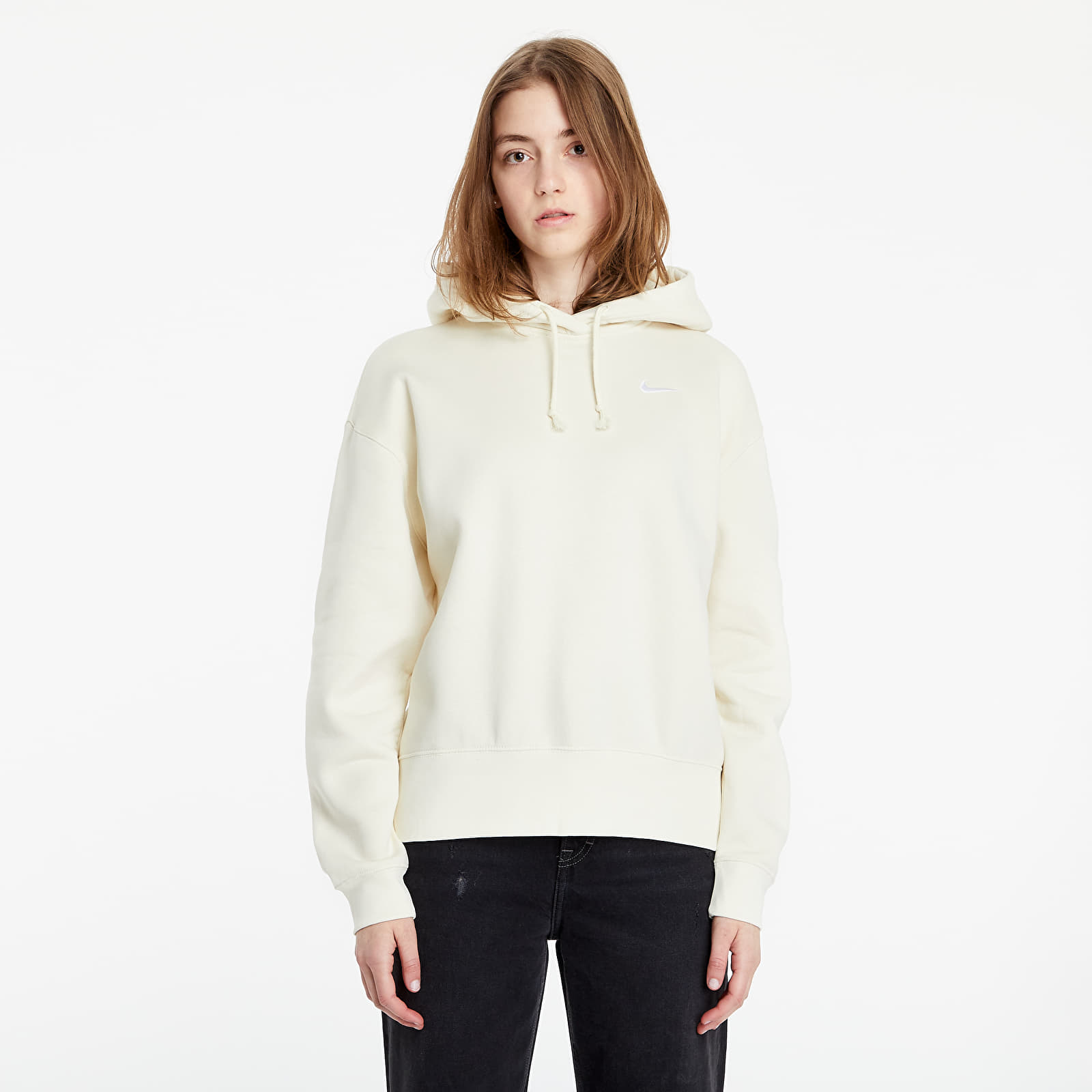 nike sportswear club fleece coconut milk