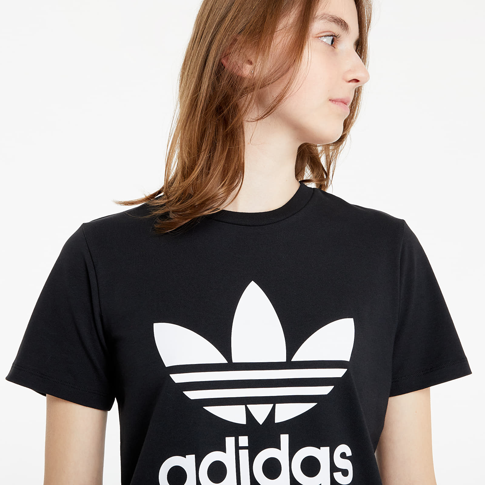 T-Shirts adidas Adicolor Classics Trefoil Tee Black