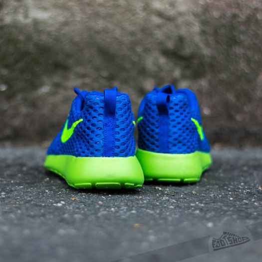 Nike roshe blue and green deals