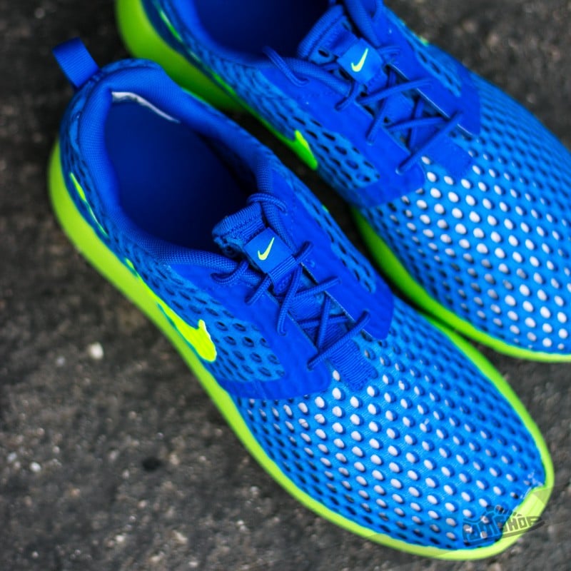 Blue and green nike roshe new arrivals