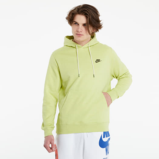 Hoodies and sweatshirts Nike Sportswear Men s Pullover Hoodie Limelight Dk Smoke Grey Footshop