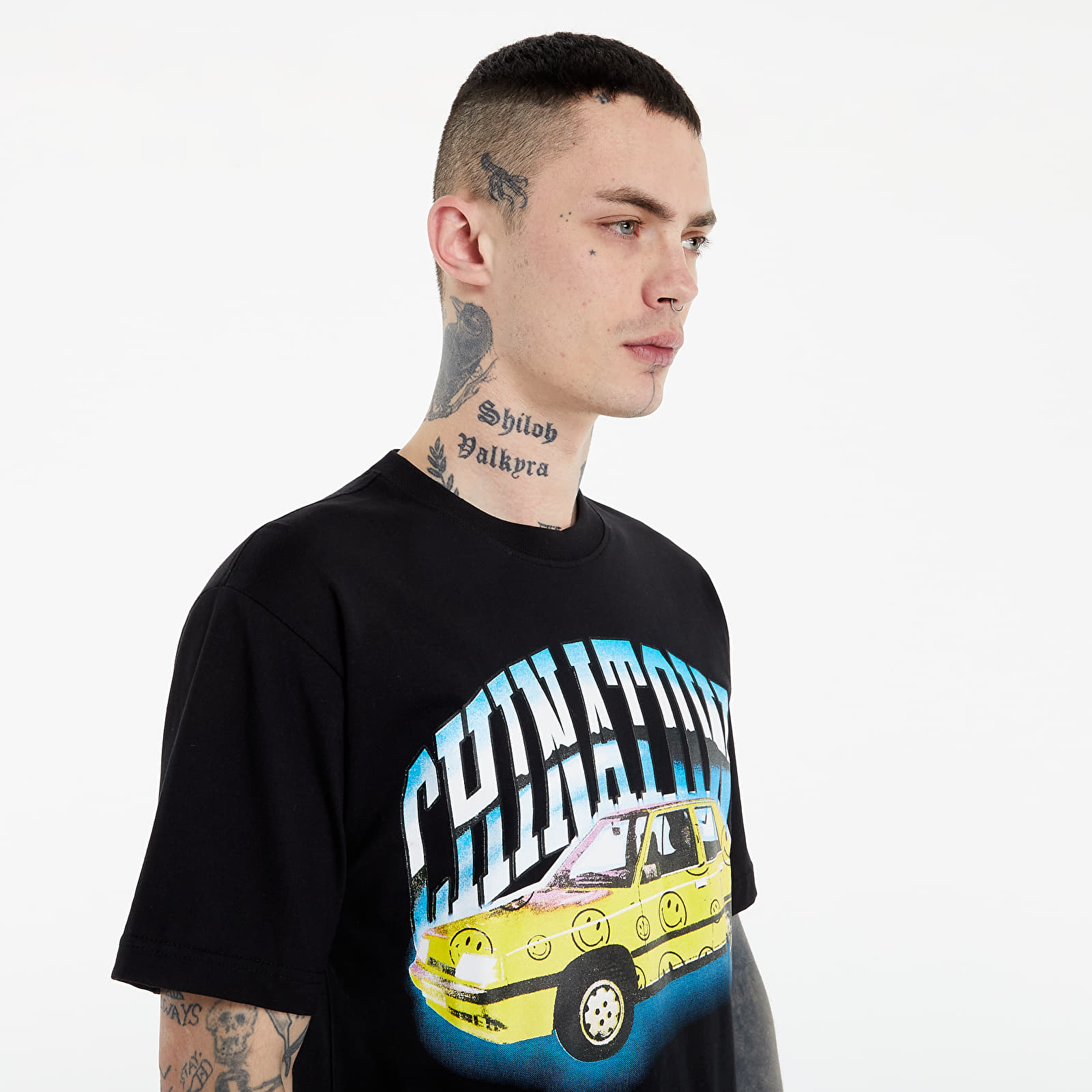 T-shirts Chinatown Market Low Rider TEE Black