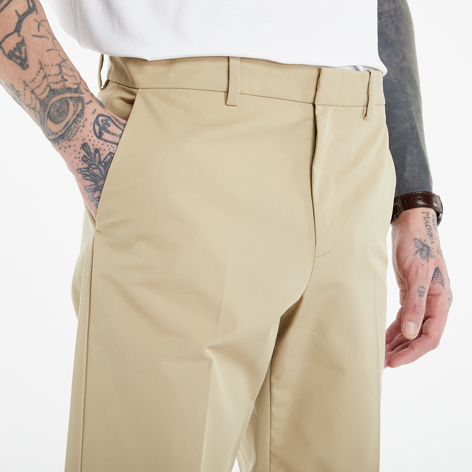 Broeken en spijkerbroeken A.P.C. Barnabe Chinos Pants Beige