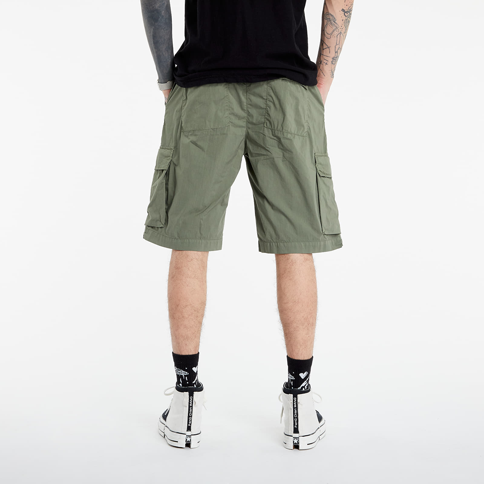 C.P. Company Ottoman cargo shorts - Green
