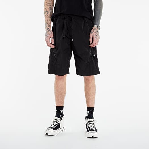Shorts C.P. Company Cargo Shorts Black Footshop