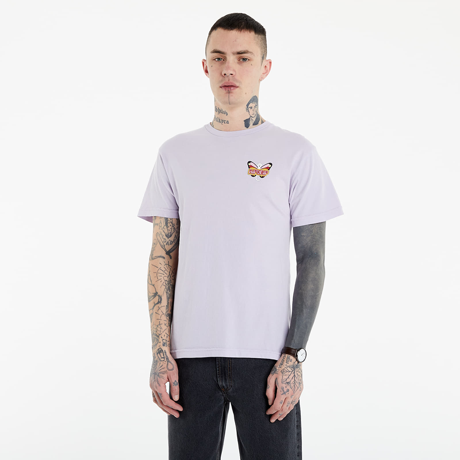 T-shirts RIPNDIP Butterfly Tee Lavender