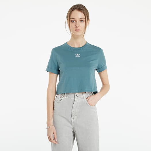 Emerald green cheap adidas t shirt