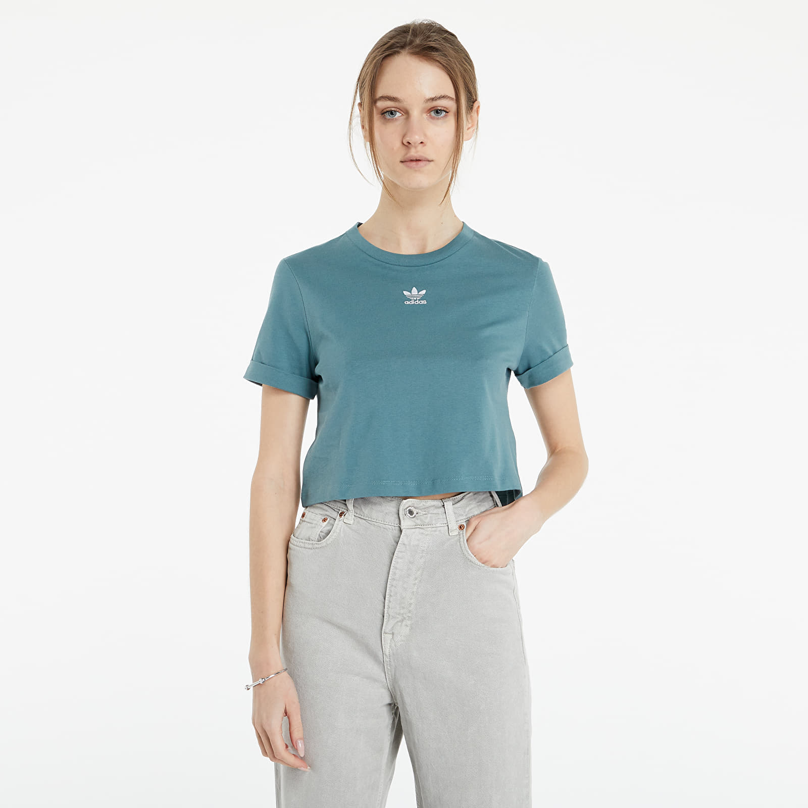 adidas t shirt hazy emerald