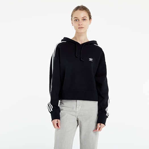 Hoodies and sweatshirts adidas Originals Short Hoodie Black Footshop