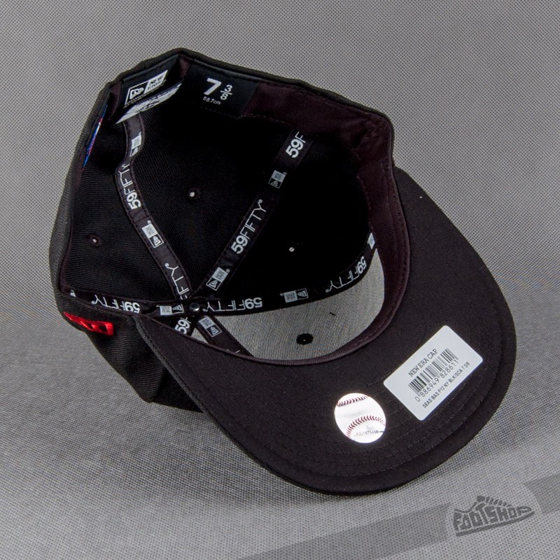 Caps New Era 59FIFTY Seas Bas F12 NY Blk/Sca