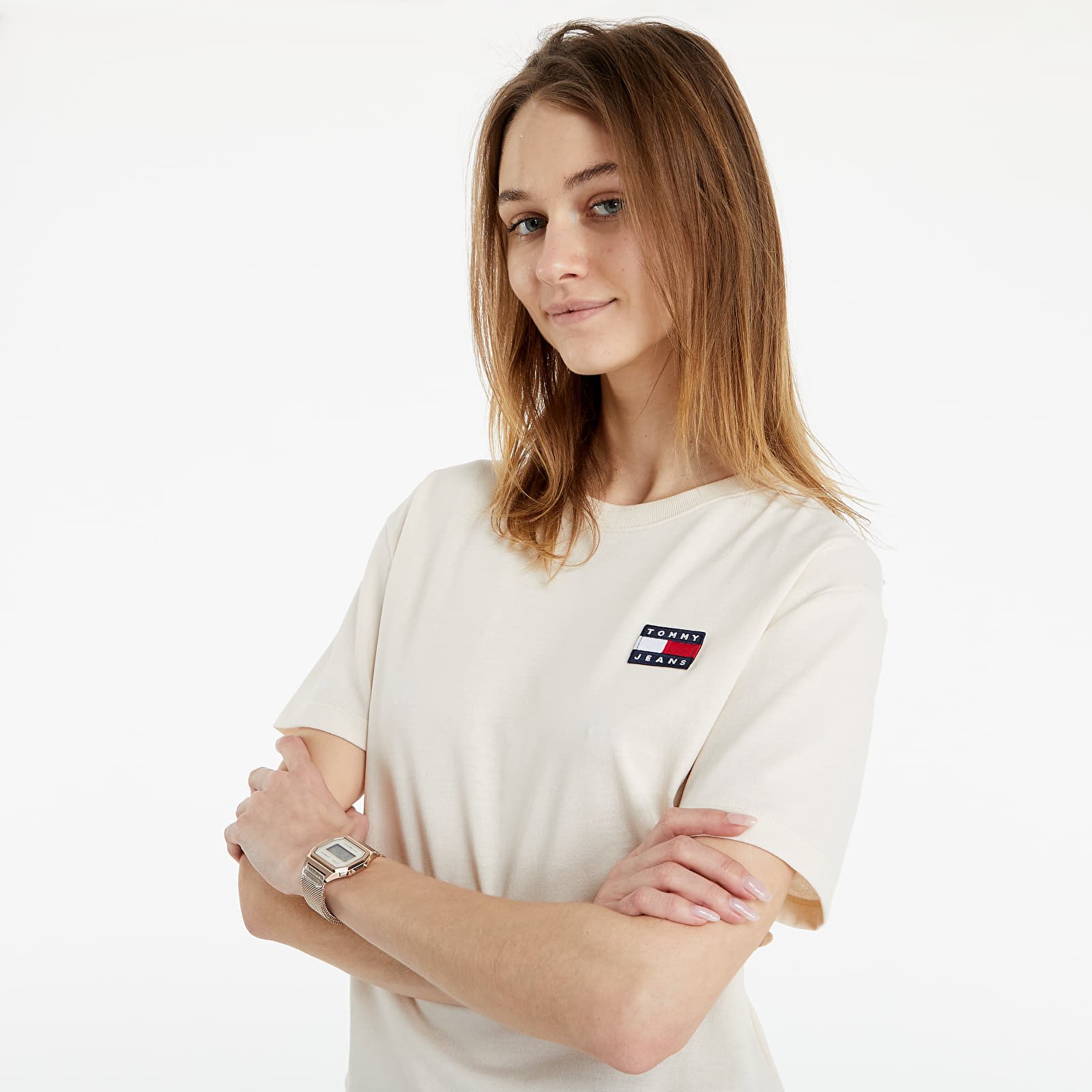 Tommy badge tee on sale
