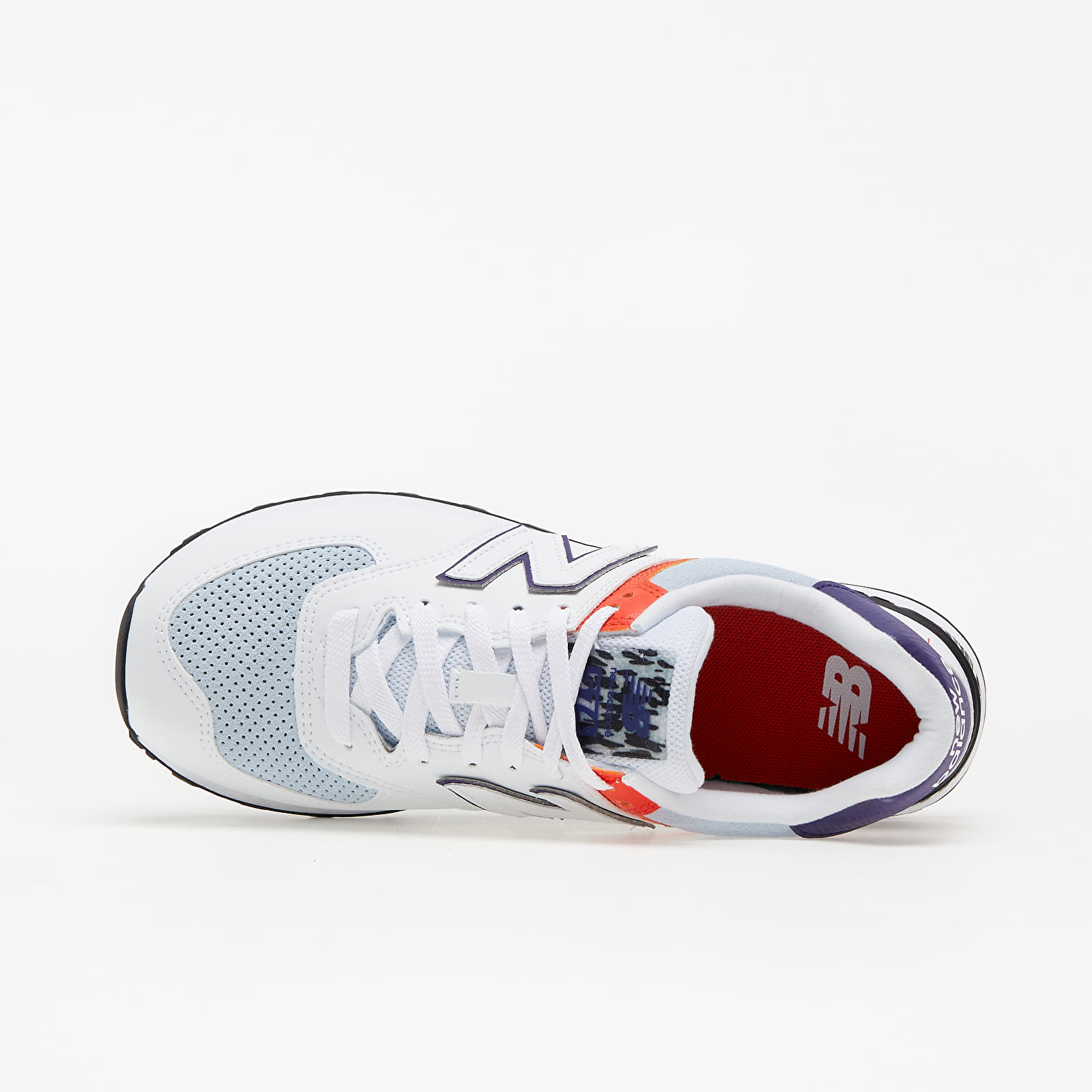 Buty damskie New Balance 574 White/ Orange/ Black