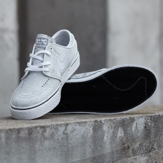 Men s shoes Nike Zoom Stefan Janoski Elite White White Black Footshop