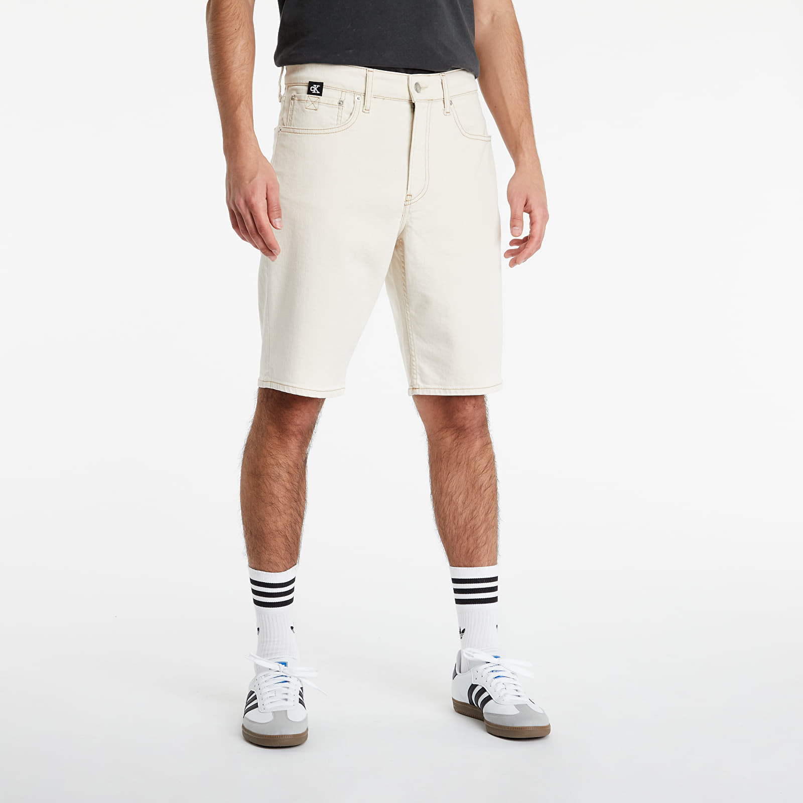 Šortai Calvin Klein Jeans Regular Short Denim Light