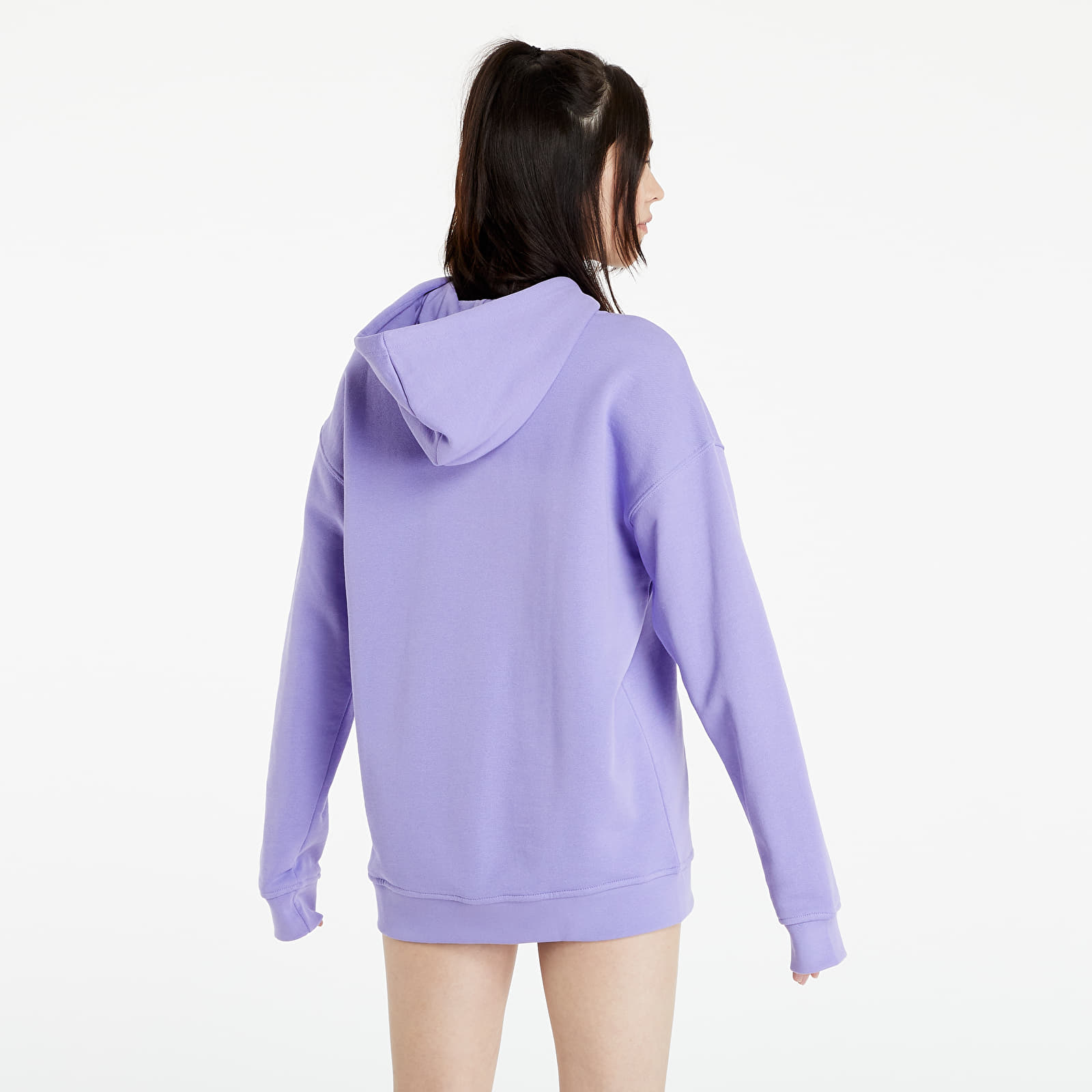 Kapucnis pulóverek és pulcsik adidas Adicolor Trefoil Hoodie Light Purple