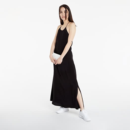 Dress Calvin Klein Jeans A Line Maxi Dress Ck Black Footshop
