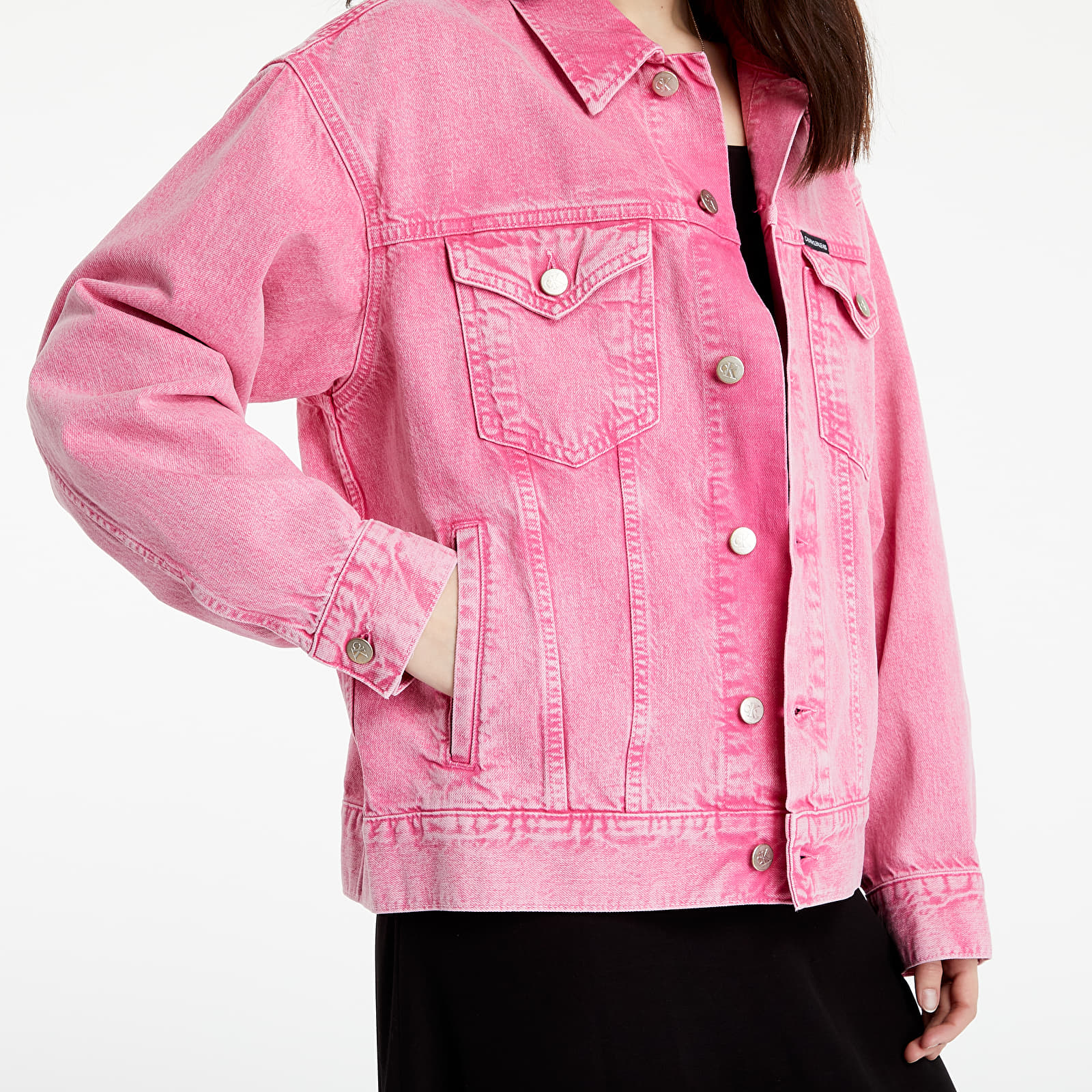 Calvin klein pink jacket shop