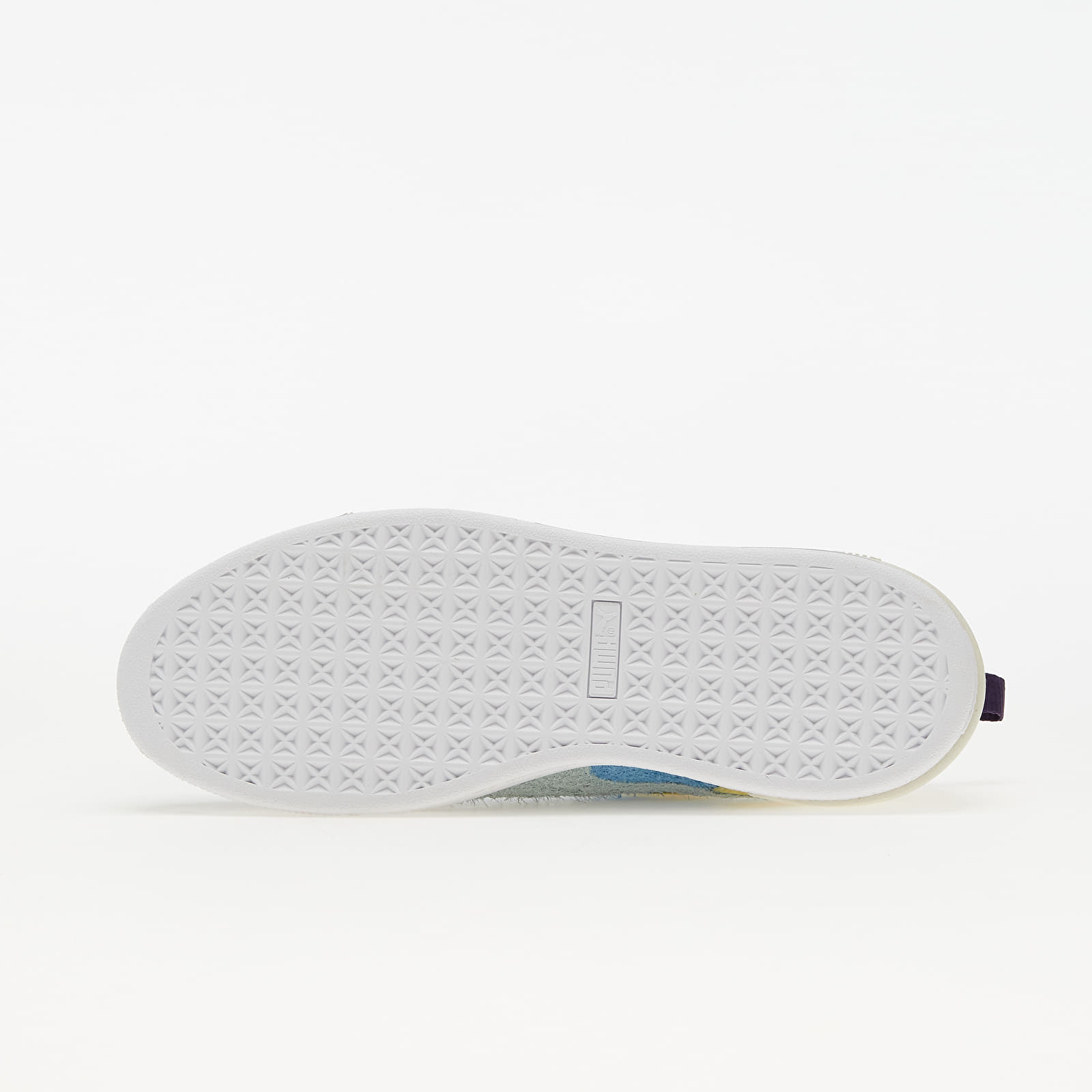 Férfi cipők Puma Suede Bloc WTFormstripe Sweet Grape-Whisper White