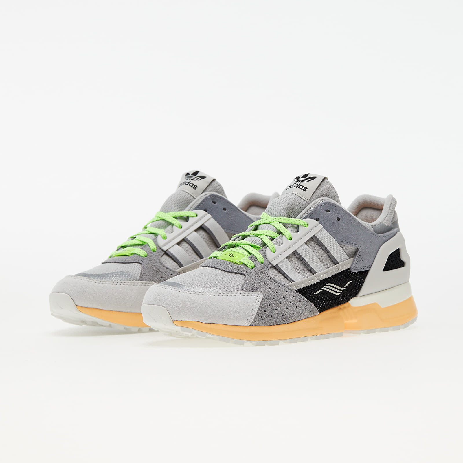 Scarpe uomo adidas ZX 10 000 C Grey Two/ Crystal White/ Active Orange