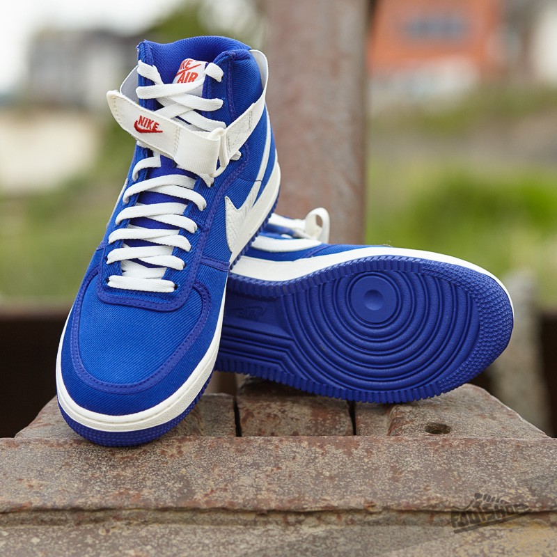 Pánské tenisky a boty Nike Air Force 1 High Retro Concord/ Sail- Team Orange