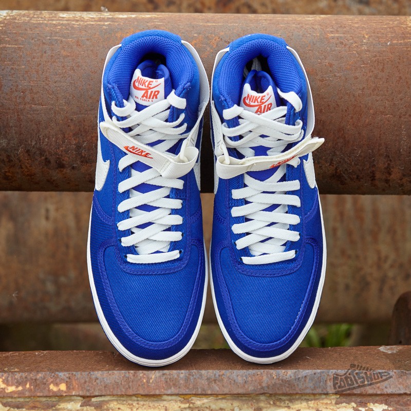 Pánské tenisky a boty Nike Air Force 1 High Retro Concord/ Sail- Team Orange