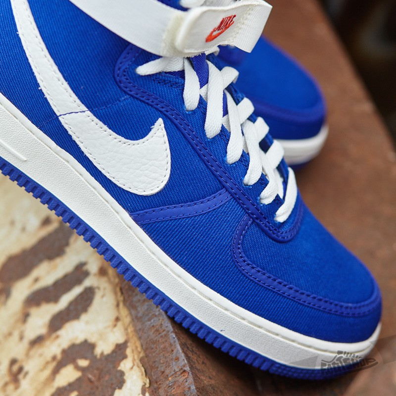 Pánské tenisky a boty Nike Air Force 1 High Retro Concord/ Sail- Team Orange